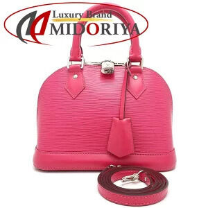 Louis Vuitton Epi Alma Bag Hot Pink